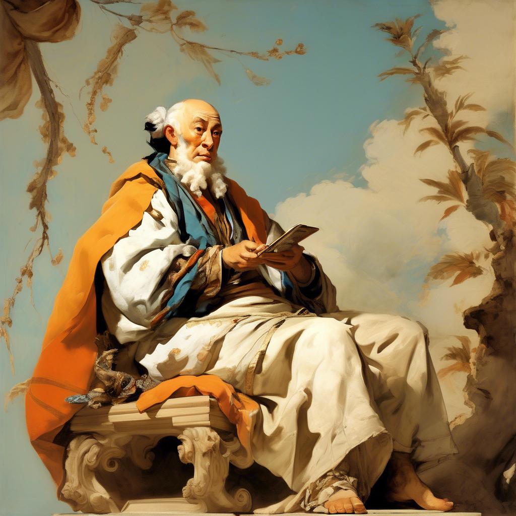 Πορτραίτο ενός Ανατολικού Φιλοσόφου – Giovanni Domenico Tiepolo